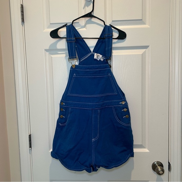 Princess Polly Blue Overalls - Picture 1 of 1